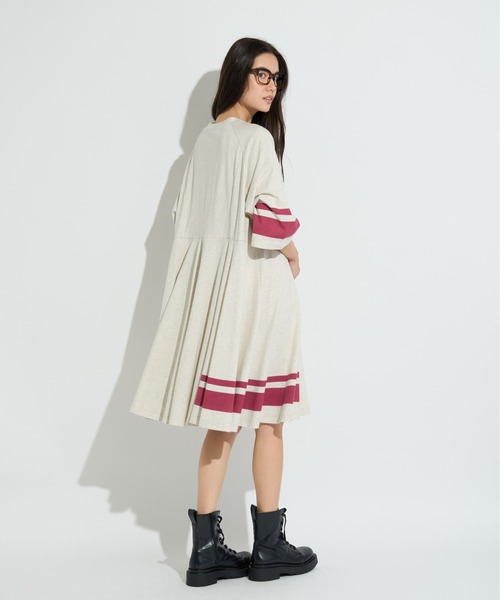 ANNA SUI NYC（アナ スイ エヌ ワイ シー）の「スポーツTシャツワンピース（ワンピース・レディース・ホワイト/パープル/ブラック・FREE）」の12枚目の写真