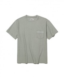Terry Pocket T-Shirts / ASH KHAKI