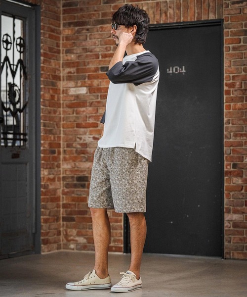 CAMBIO(カンビオ)の「mlt5581- COOLMAX Raglan 3-4 Sleeve Tee ラグランスリーブTシャツ(2026GIM-009)(Tシャツ/カットソー・メンズ・チャコールグレー×ブラック/ブラック×グレー/ホワイト×グレー・S/M/L)」の13枚目の写真