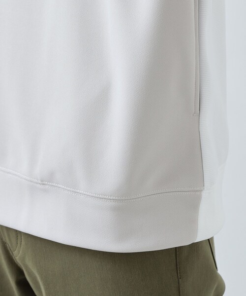 THE SHOP TK （ザ ショップ ティーケー ）の「【大人の為の絶妙バランス】パネル切替パーカ 濯機機OK（パーカー・メンズ・ホワイト系8/ホワイト系7・02/03/04）」の21枚目の写真
