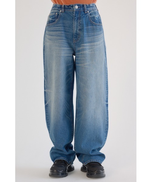 RODEO CROWNS WIDE BOWL(ロデオクラウンズワイドボウル)の「Wide Loose Denim(デニムパンツ・レディース・ライトブルー/ブルー・SMALL/MEDIUM)」の17枚目の写真