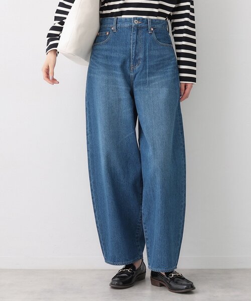 セール】【洗える】ワイドカーブシルエット12OZデニム（その他パンツ