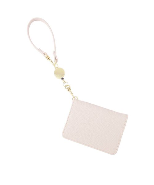 Maison de FLEUR（メゾンドフルール）の「二つ折りリールパスケース（パスケース・レディース・ライトピンク/ブラック/ラベンダー・FREE）」の7枚目の写真