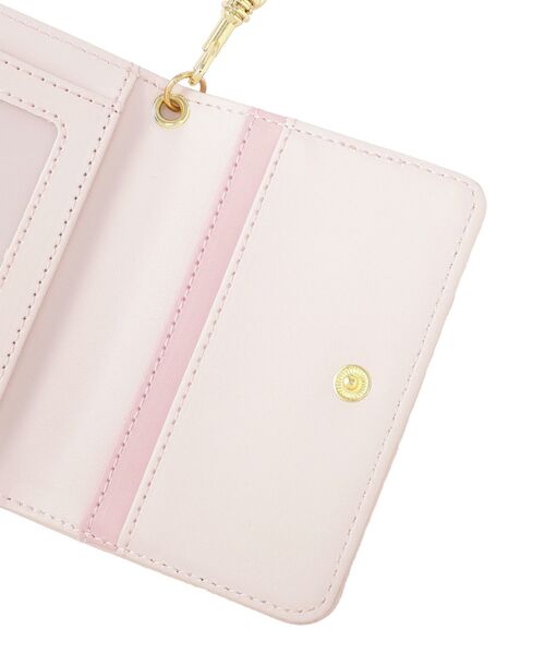 Maison de FLEUR（メゾンドフルール）の「二つ折りリールパスケース（パスケース・レディース・ライトピンク/ブラック/ラベンダー・FREE）」の9枚目の写真