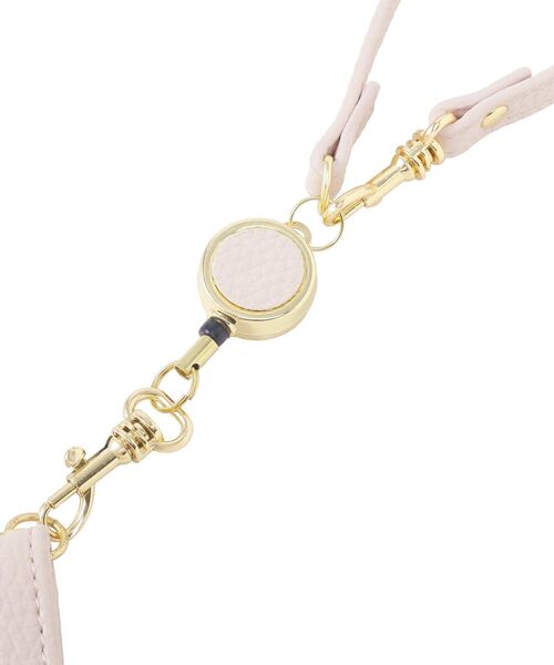 Maison de FLEUR（メゾンドフルール）の「二つ折りリールパスケース（パスケース・レディース・ライトピンク/ブラック/ラベンダー・FREE）」の11枚目の写真