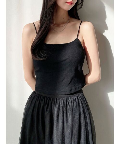 RESEXXY（リゼクシー）の「インナーキャミ（キャミソール・レディース・ブラック/オレンジ/ホワイト・FREE）」の8枚目の写真