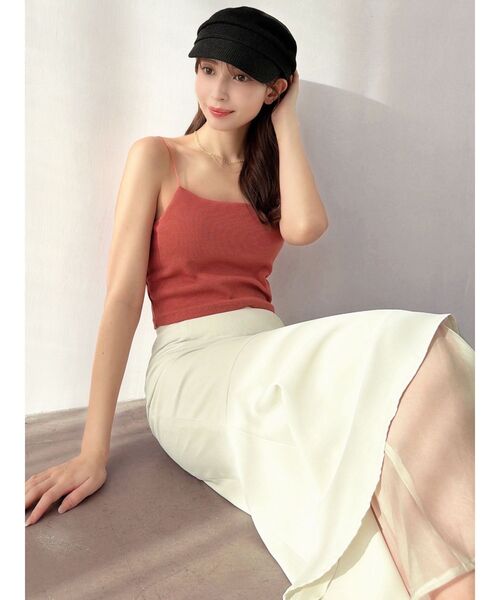 RESEXXY（リゼクシー）の「インナーキャミ（キャミソール・レディース・ブラック/オレンジ/ホワイト・FREE）」の11枚目の写真