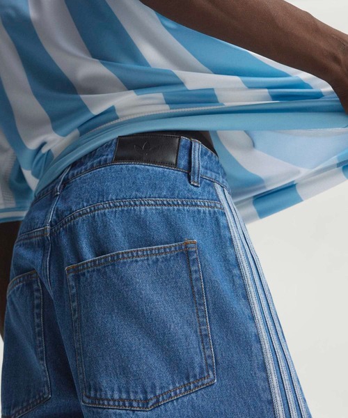 adidas（アディダス）の「ファイヤーバード アディカラー デニム パンツ / アディダスオリジナルス adidas Originals（デニムパンツ・メンズ・ブルー・28inch/36inch/35inch/34inch/33inch/32inch/30inch）」の2枚目の写真