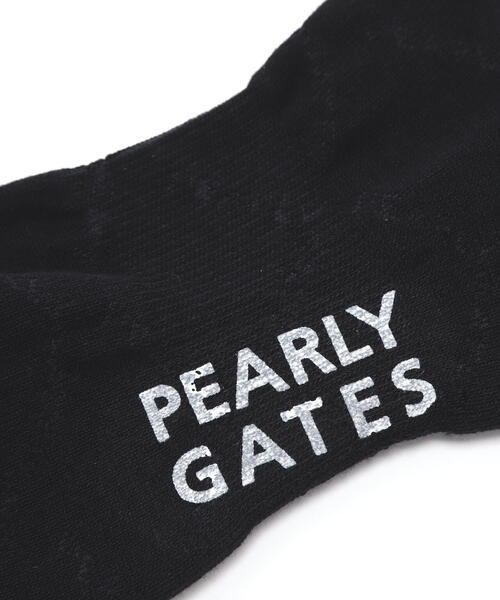 PEARLY GATES（パーリーゲイツ）の「【PEARLY GATES】ロゴアーガイル柄ショートＳＯＸ（ソックス/靴下・メンズ・ネイビー/ホワイト/ピンク系その他・FREE）」の6枚目の写真