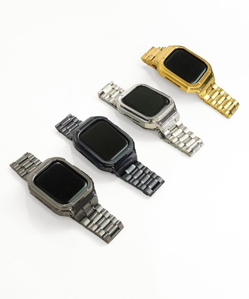 Urban Coral(アーバンコーラル)の「Apple Watch Band / アップルウォッチ 一体型ケース+バンド / Urban Coral(デジタル腕時計・レディース・シルバー/ブラック/グレー系その他・44/46/45/49)」の11枚目の写真