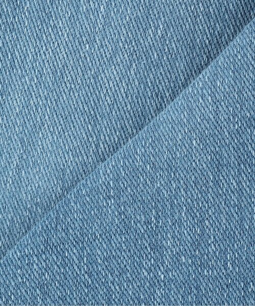 petit main（プティマイン）の「カットデニムロングパンツ（デニムパンツ・キッズ・サックスブルー/ブルー・100cm/120cm/130cm/80ｃｍ）」の9枚目の写真