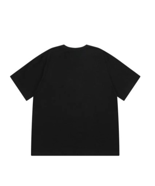MUCENT(ムセント)の「◇MUCENT◇ブランド直輸入正規品/着丈が選べる/MUCENT SMALL LOGO T スモールロゴ半袖Tシャツ男女共用(Tシャツ/カットソー・レディース・ホワイト/ブラック・S/L/M)」の10枚目の写真