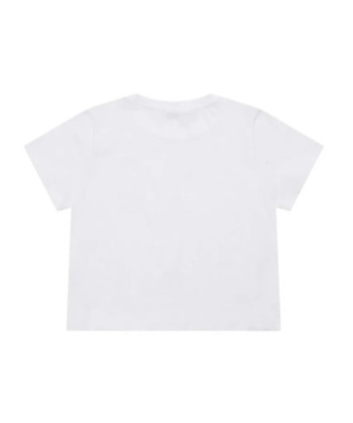 MUCENT(ムセント)の「◇MUCENT◇ブランド直輸入正規品/着丈が選べる/MUCENT SMALL LOGO T スモールロゴ半袖Tシャツ男女共用(Tシャツ/カットソー・レディース・ホワイト/ブラック・S/L/M)」の5枚目の写真
