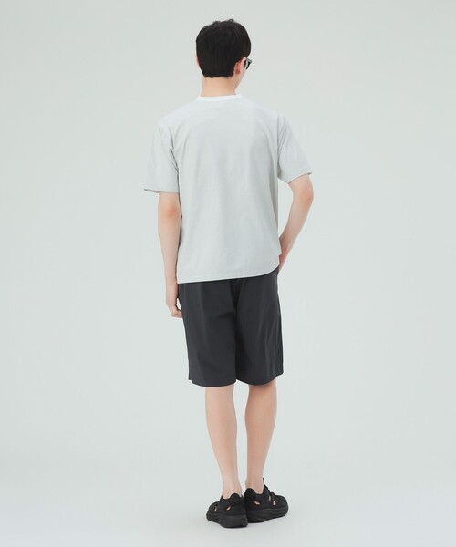 BEAMS HEART(ビームスハート)の「綿ライクポリ ボーダー Tシャツ(吸水速乾)(Tシャツ/カットソー・メンズ・ホワイト/ブラック・XL/L/M/S)」の19枚目の写真