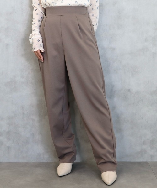 CECIL McBEE(セシルマクビー)の「カットツイルベストxパンツ セットアップ(ワンピース・レディース・ブラック/モカ・MEDIUM/LARGE)」の14枚目の写真
