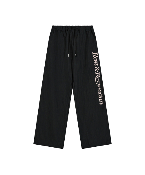 セール】WIDE NYLON PANTS - BLACK（その他パンツ）｜Rest&Recreation