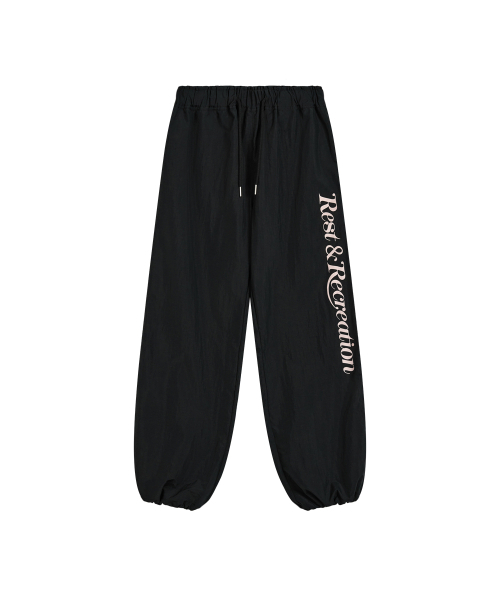 Rest&Recreation（レストアンドレクリエーション）の「WIDE NYLON PANTS - BLACK（その他パンツ・レディース・その他・SMALL/MEDIUM/LARGE）」の6枚目の写真