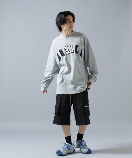 DANKE SCHON（ダンケシェーン）の「【WEB&DEPOT限定】DankeSchon/ダンケシェーン/ST CREWNECK（スウェット・メンズ・グレー・S/M/L）」の11枚目の写真