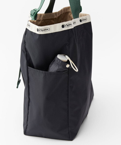 LeSportsac（レスポートサック）の「LG HANDLE ADJ TOTE ディープシー/ボトルグリーンウェビング（トートバッグ・レディース・ブルー・FREE）」の14枚目の写真