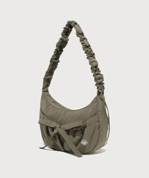 WOMEN CLOVER HEART MEDIUM NYLON HOBO BAG