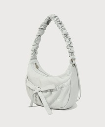 WOMEN CLOVER HEART MEDIUM NYLON HOBO BAG