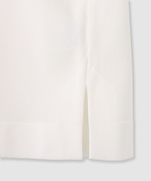 ANAYI（アナイ）の「スリーブ釦ボートネックプルオーバー（ニット/セーター・レディース・ブラック/ホワイト/ピンク/ブルー・38）」の12枚目の写真