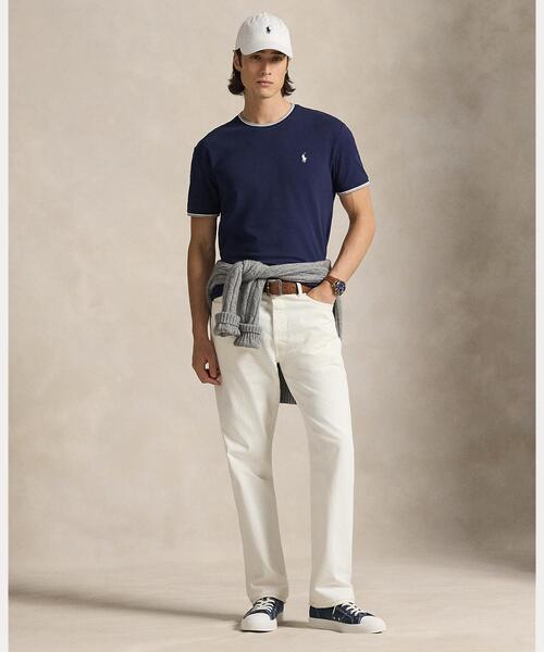 POLO RALPH LAUREN（ポロ ラルフ ローレン）の「クラシック フィット ストレッチ メッシュ Tシャツ（Tシャツ/カットソー・メンズ・ネイビー系1・S/L/M）」の6枚目の写真
