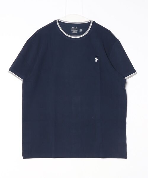 POLO RALPH LAUREN（ポロ ラルフ ローレン）の「クラシック フィット ストレッチ メッシュ Tシャツ（Tシャツ/カットソー・メンズ・ネイビー系1・S/L/M）」の3枚目の写真