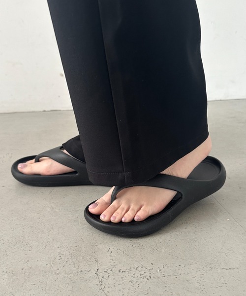 MYMOOD.(マイムード)の「軽量EVAトングサンダル(サンダル・レディース・ブラック/ピンク/ホワイト・24.5cm/23.5cm)」の10枚目の写真