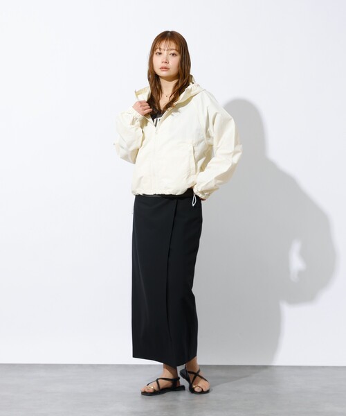 Rouge vif la cle（ルージュヴィフラクレ）の「【La Hutte / ラ ユット】ナイロンブルゾン / フーディーブルゾン / ZIPマウンテンパーカー（マウンテンパーカー・レディース・ホワイト・フリー）」の3枚目の写真