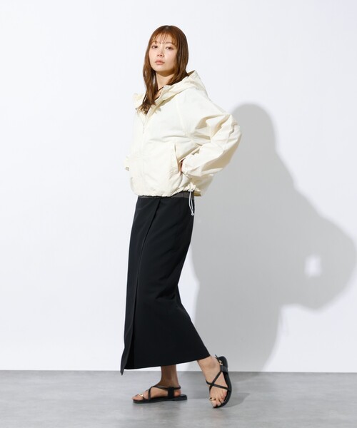 Rouge vif la cle（ルージュヴィフラクレ）の「【La Hutte / ラ ユット】ナイロンブルゾン / フーディーブルゾン / ZIPマウンテンパーカー（マウンテンパーカー・レディース・ホワイト・フリー）」の4枚目の写真