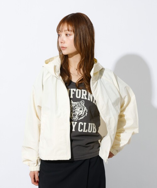 Rouge vif la cle（ルージュヴィフラクレ）の「【La Hutte / ラ ユット】ナイロンブルゾン / フーディーブルゾン / ZIPマウンテンパーカー（マウンテンパーカー・レディース・ホワイト・フリー）」の5枚目の写真