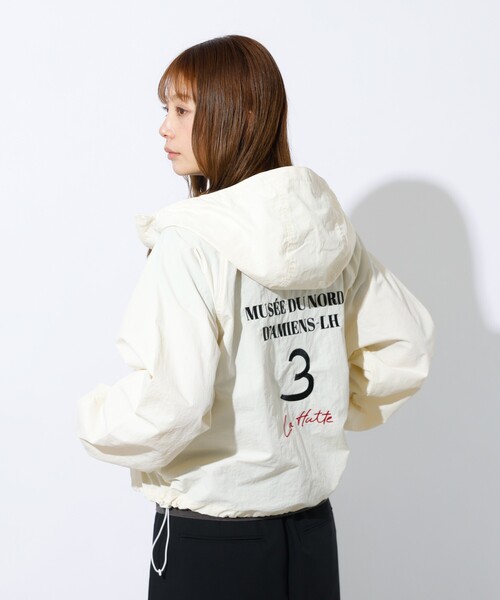 Rouge vif la cle（ルージュヴィフラクレ）の「【La Hutte / ラ ユット】ナイロンブルゾン / フーディーブルゾン / ZIPマウンテンパーカー（マウンテンパーカー・レディース・ホワイト・フリー）」の7枚目の写真