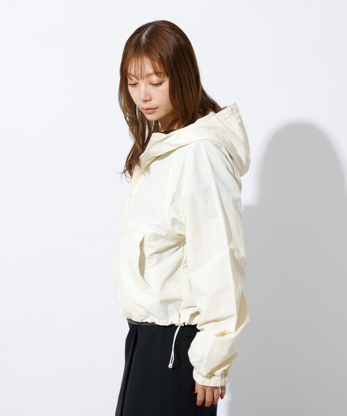 Rouge vif la cle（ルージュヴィフラクレ）の「【La Hutte / ラ ユット】ナイロンブルゾン / フーディーブルゾン / ZIPマウンテンパーカー（マウンテンパーカー・レディース・ホワイト・フリー）」の8枚目の写真
