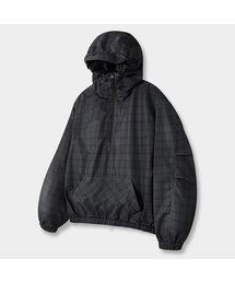 DIMITRI BLACK（ディミトリブラック）の「エッセンシャルチェックフードアノラック_2カラー（ナイロンジャケット）」