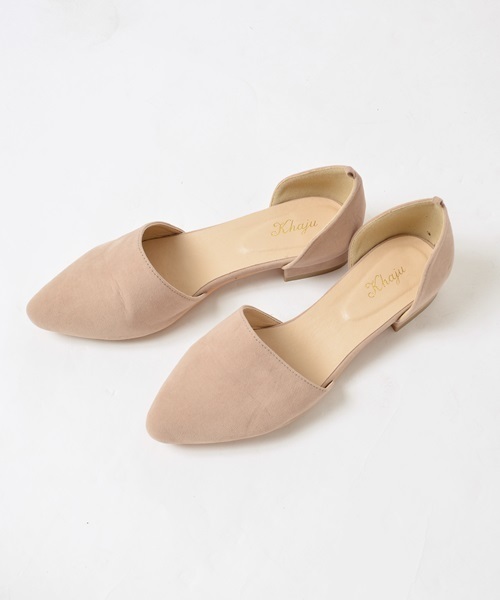 Khaju（カージュ）の「Khaju: アンクルレースアップパンプス□（パンプス・レディース・グレイッシュベージュ/ブラック/レンガ・36/37/38）」の5枚目の写真