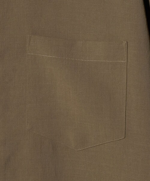 green label relaxing（グリーンレーベルリラクシング）の「ワッシャー ポプリン ボックス シャツ（シャツ/ブラウス・メンズ・ベージュ/ダークグレー/ロイヤルブルー・S/M/L/XL）」の12枚目の写真