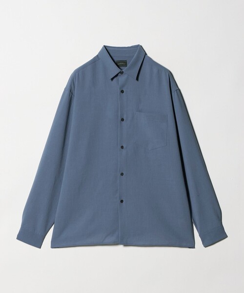 green label relaxing（グリーンレーベルリラクシング）の「ワッシャー ポプリン ボックス シャツ（シャツ/ブラウス・メンズ・ベージュ/ダークグレー/ロイヤルブルー・S/M/L/XL）」の15枚目の写真