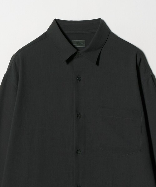 green label relaxing（グリーンレーベルリラクシング）の「ワッシャー ポプリン ボックス シャツ（シャツ/ブラウス・メンズ・ベージュ/ダークグレー/ロイヤルブルー・S/M/L/XL）」の18枚目の写真