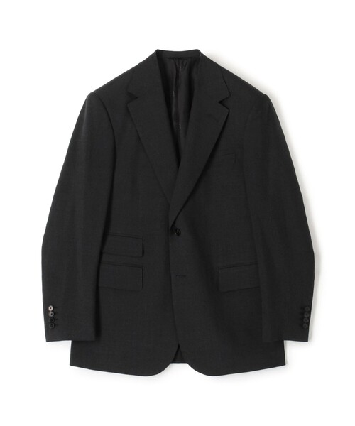 ウールシルクリネン シングルブレステッド2Bジャケット ROGNA