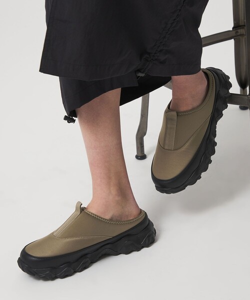 Squaretoe Leather Sabot（スリッポン）｜TODAYFUL（トゥデイフル）の
