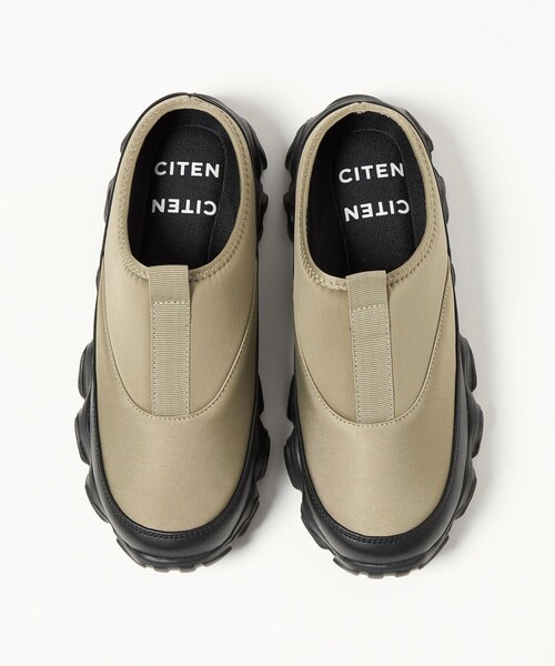 CITEN(シテン)の「<CITEN>パデッドクロッグ(スリッポン・レディース・ブラック/オリーブ・23cm/25cm/24cm)」の14枚目の写真