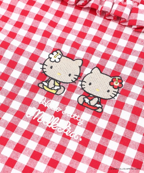 sanrio（サンリオ）の「【お気に入り登録数800件突破/コラボ/カラバリ豊富】MILKFED. × HELLO KITTY SUN-KISSED F2F DRAWSTRING BAG（バックパック/リュック・レディース・イエロー/ブラック/レッド・ONE SIZE）」の21枚目の写真