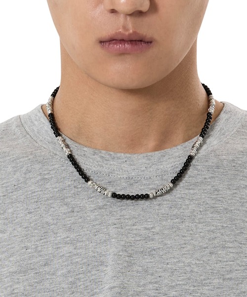 OY（オーワイ）の「『OY/オーワイ』VENOM BEADS NECKLACE/ヴェノムビーズネックレス（ネックレス・レディース・シルバー・FREE）」の2枚目の写真