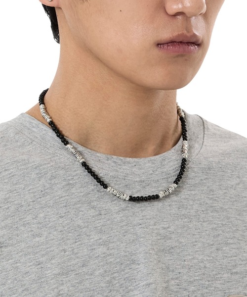 OY（オーワイ）の「『OY/オーワイ』VENOM BEADS NECKLACE/ヴェノムビーズネックレス（ネックレス・レディース・シルバー・FREE）」の3枚目の写真