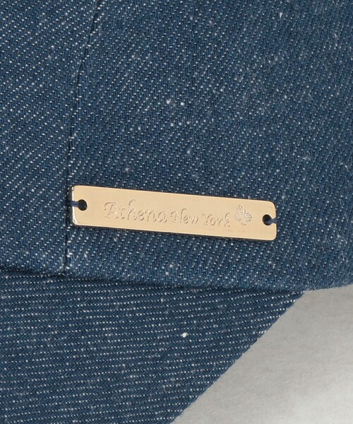 Athena New York（アシーナニューヨーク）の「＜Athena New York＞BECKY リボン キャップ（キャップ・レディース・ブラック/コバルトブルー・FREE）」の9枚目の写真