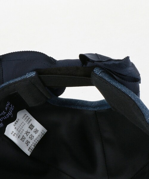 Athena New York（アシーナニューヨーク）の「＜Athena New York＞BECKY リボン キャップ（キャップ・レディース・ブラック/コバルトブルー・FREE）」の10枚目の写真