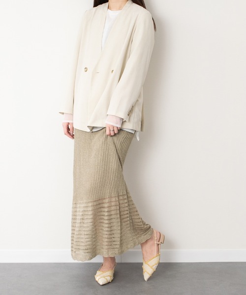 inter-chaussures（インターショシュール）の「【INTER-CHAUSSURES】ポインテッドトウローヒールバックバンド(I61301)（パンプス・レディース・ベージュ系その他/ブラック系その他・38/37/36/35/39）」の6枚目の写真