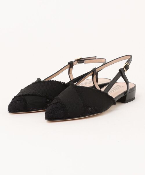inter-chaussures(インターショシュール)の「【INTER-CHAUSSURES】ポインテッドトウローヒールバックバンド(I61301)(パンプス・レディース・ベージュ系その他/ブラック系その他・38/37/36/35/39)」の11枚目の写真