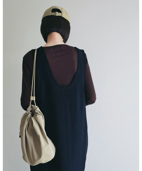 anuke（アンヌーク）の「Uneck Loose Onepiece（ワンピース・レディース・ネイビー/ブラック・36inch/38inch）」の7枚目の写真